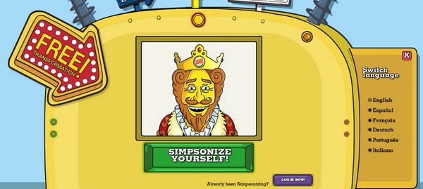 Avatar stile Simpson