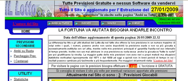 Previsioni per il lotto