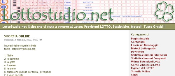 La smorfia online