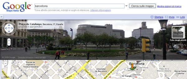 Visita virtuale di Barcellona grazie a Google!