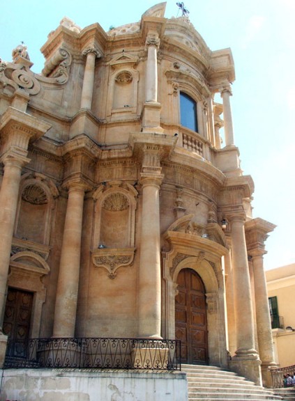 La Chiesa barocca di San Domenico a Noto