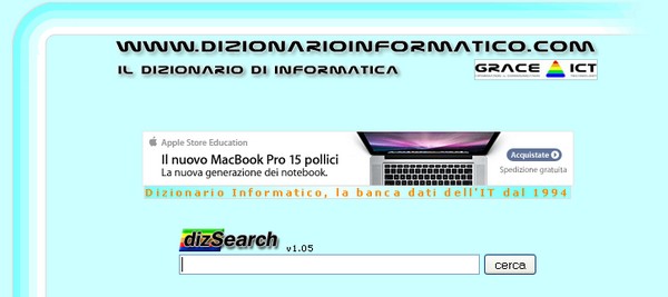 Dizionario informatico