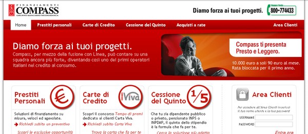 prestiti-compass Prestiti personali e finanziamenti con Compass