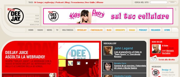 Radio Italiane online: Radio Deejay
