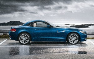 La BMW Z4 con la capote rigida chiusa (clicca sulla foto per ingrandirla)