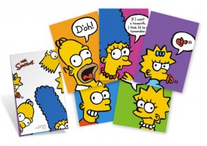 Le cartoline dei Simpson