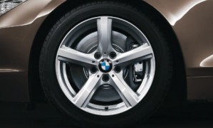 Cerchi in lega leggera BMW con raggi a stella