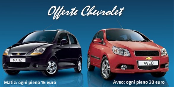 Ecco le offerte Chevrolet!