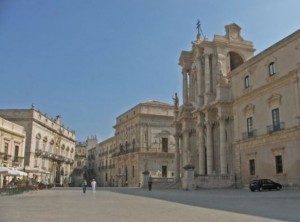 Piazza Duomo a Siracusa
