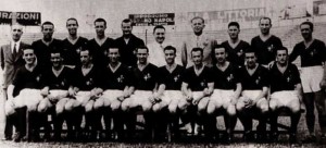 La Roma che ha vinto il primo scudetto nel 1942