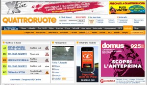 Le informazioni sul traffico di Quattroruote (Infotrafic)