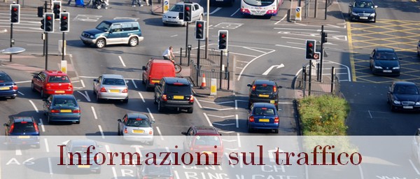 Informazioni sul traffico di strade e autostrade