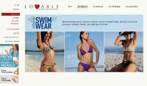 Costumi per il mare Lovable 2009