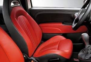 I sedili della 500 Abarth - clicca per ingrandire