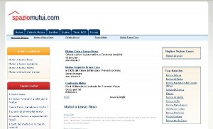 Tutto sui mutui su SpazioMutui.com