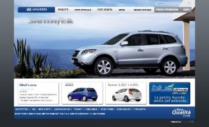 Il sito ufficiale Hyundai