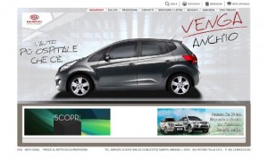 Il sito ufficiale KIA
