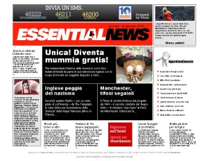 Le notizie strane di EssentialNews