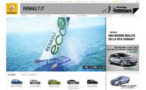 Il sito ufficiale Renault