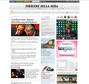 Quotidiani italiani: Corriere della Sera