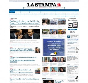 Quotidiani italiani: La Stampa