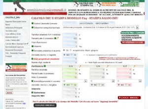 Calcolare l'IMU online