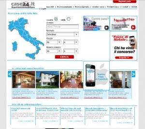 Migliaia di annunci immobiliari su Case24.it