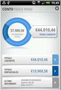 L'app di FINECO per Android