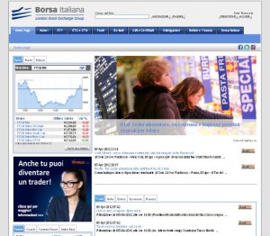 Il sito ufficiale di Borsa Italiana Il sito ufficiale di Borsa Italiana