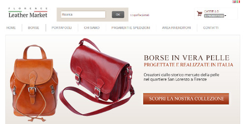 Borse e portafogli in pelle made in Italy
