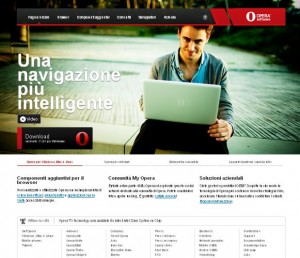browser-opera Il sito ufficiale di Opera