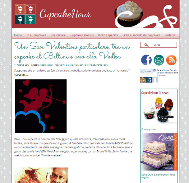 Tante ricette per cupcakes originali su CupcakeHour.it