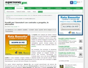 Prestiti per lavoratori a progetto